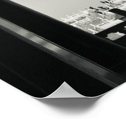 China, Beijing, district Chongwen. Tempel van 2 Poster (Hoek)