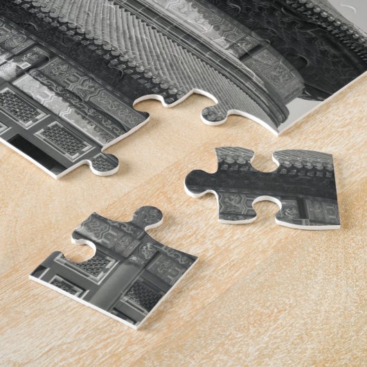 China, Beijing, district Chongwen. Tempel van Legpuzzel (Zijkant)