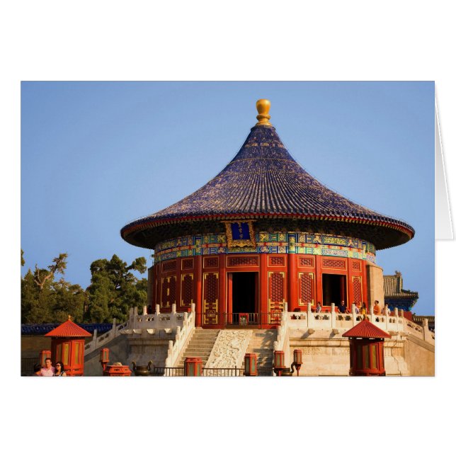 China, Beijing, Tian Tan Park, tempel van de hemel (Voorkant Horizontaal)