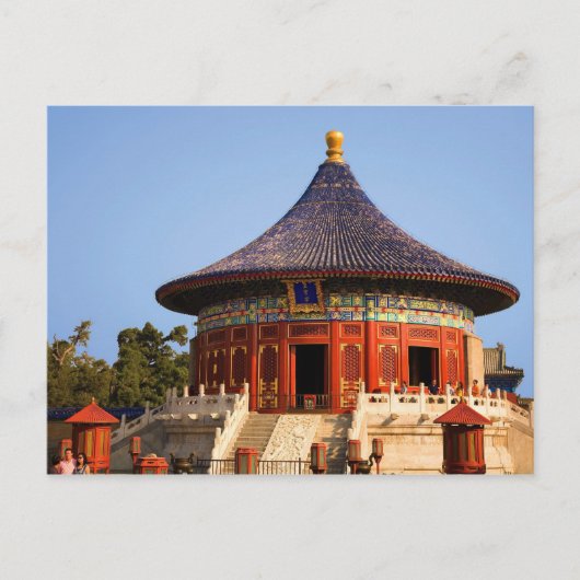 China, Beijing, Tian Tan Park, tempel van de hemel Briefkaart (Voorkant)