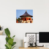 China, Beijing, Tian Tan Park, tempel van de hemel Poster (Thuiskantoor)