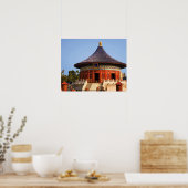 China, Beijing, Tian Tan Park, tempel van de hemel Poster (Keuken)