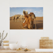 China, Binnen-Mongolië, Badain Jaran woestijn 2 Poster (Keuken)