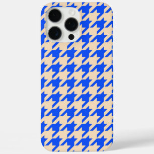 China Blue Houndstooth Samsung Galaxy S9 Hoesje