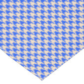 China Blue Houndstooth Tafelkleed (Gekanteld)