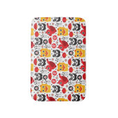 China boft kat, draak en panda badmat (Voorkant Verticaal)