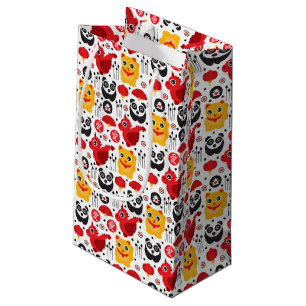 China boft kat, draak en panda klein cadeauzakje