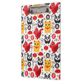 China boft kat, draak en panda klembord (Links)