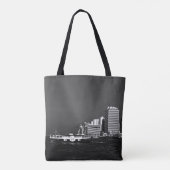  China boot skyscraper ​ zee Post Tote Bag (Achterkant)