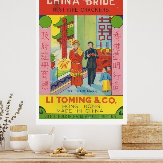 China Bride ( Chinese Firecracker) Poster (Keuken)