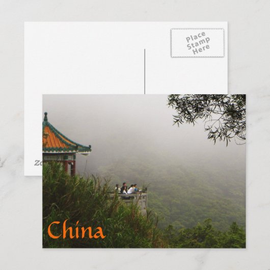 China Briefkaart (Voorkant / Achterkant)