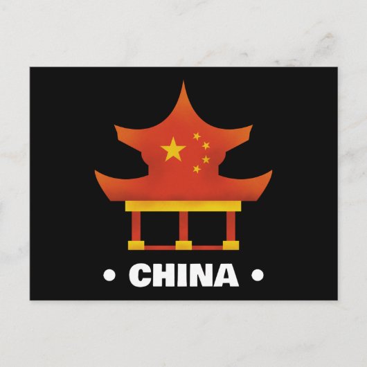 China Briefkaart (Voorkant)