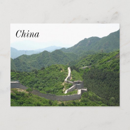 China Briefkaart (Voorkant)