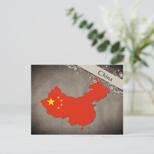 China Briefkaart (Staand voorkant)