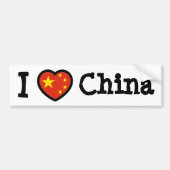 China Bumpersticker (Voorkant)
