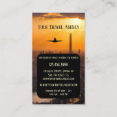 China Business Travel Agency Visitekaartje (Achterkant)