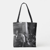 China changsha market Face Mask Tote Bag (Achterkant)