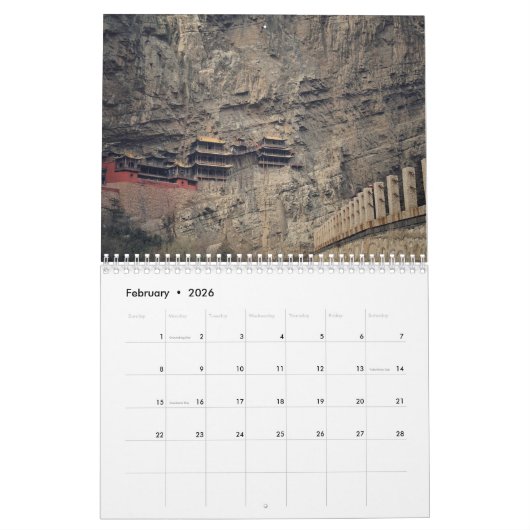 China Chinees 2025 Kalender (Feb 2026)