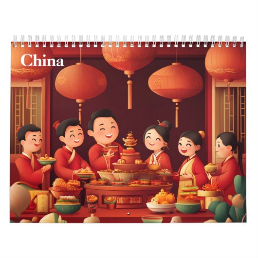 China Chinees 2026 Kalender (Hoes)