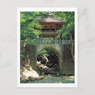 China ~ Chinese Pagoda Mountain Scenery Briefkaart