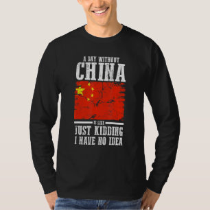 China Chinese Vlag T-shirt