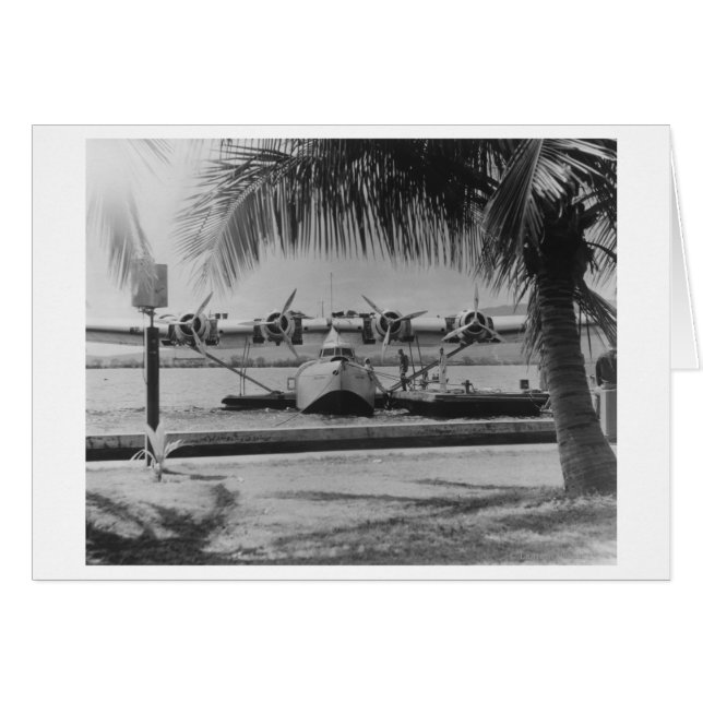 China Clipper Mooring op Hawaiian Island (Voorkant Horizontaal)