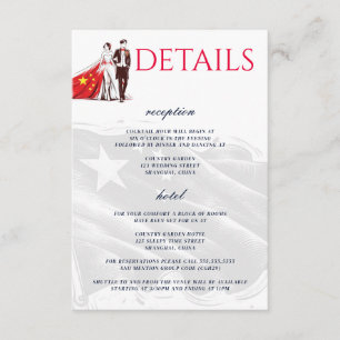 China Couple Enclosure Kaart