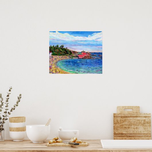 China Cove Newport Beach Poster (Keuken)