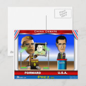 China Debat Briefkaart (Voorkant / Achterkant)