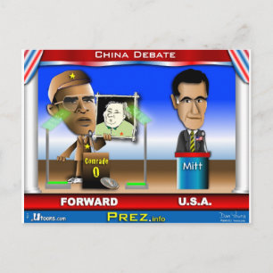 China Debat Briefkaart