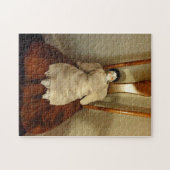 China Doll op voorzitter Legpuzzel (Horizontaal)