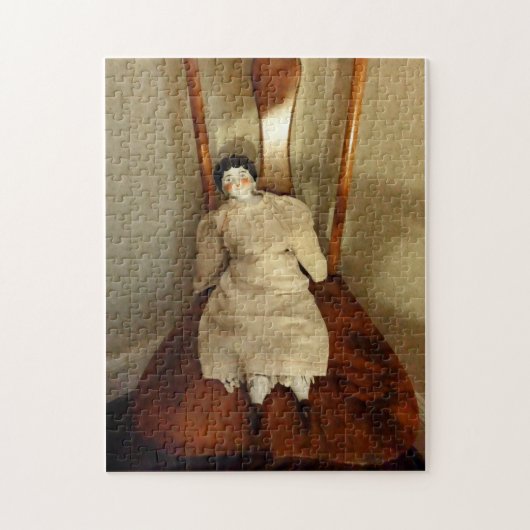 China Doll op voorzitter Legpuzzel (Verticaal)