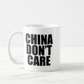 China Dont Care  Koffiemok (Links)