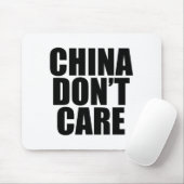 China Dont Care  Muismat (Met muis)