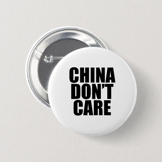 China Dont Care Ronde Button 5,7 Cm (Voorkant /achterkant)