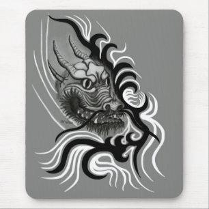 China-drache in Tatto Style Muismat