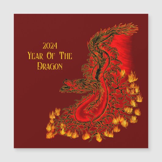 China Dragon, 2024 Jaar van de Draak (Voorkant)