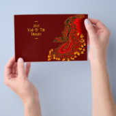 China Dragon, 2024 Jaar van de Draak Flyer (Hand)