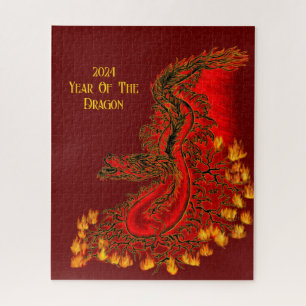 China Dragon, 2024 Jaar van de Draak Legpuzzel