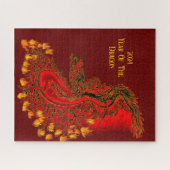 China Dragon, 2024 Jaar van de Draak Legpuzzel (Horizontaal)