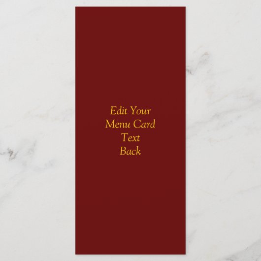 China Dragon, 2024 Jaar van de Draak Menu (Achterkant)