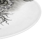 China Dragon, Black and White Design in Tattoostyl Snijplank (Hoek)