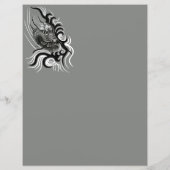 China Dragon in Tattoostyle (Achterkant)