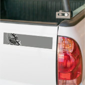 China Dragon in Tattoostyle Bumpersticker (Op Truck)