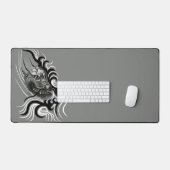China Dragon in Tattoostyle Bureaumat (Keyboard & Muis)