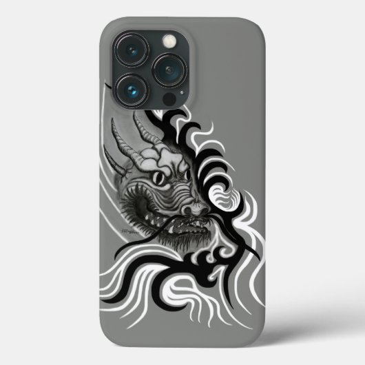 China Dragon in Tattoostyle Case-Mate iPhone Case (Achterkant)