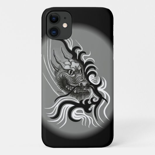 China Dragon in Tattoostyle Case-Mate iPhone Case (Achterkant)
