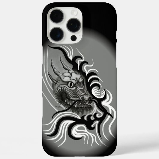 China Dragon in Tattoostyle Case-Mate iPhone Case (Achterkant)