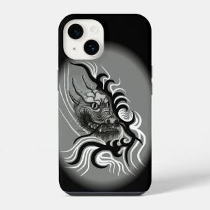 China Dragon in Tattoostyle iPhone 14 Hoesje