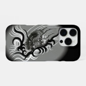 China Dragon in Tattoostyle iPhone Hoesje (Achterkant horizontaal)